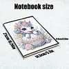 50 Pages DIY Unicorn Special Shaped Diamond Painting Notebook
