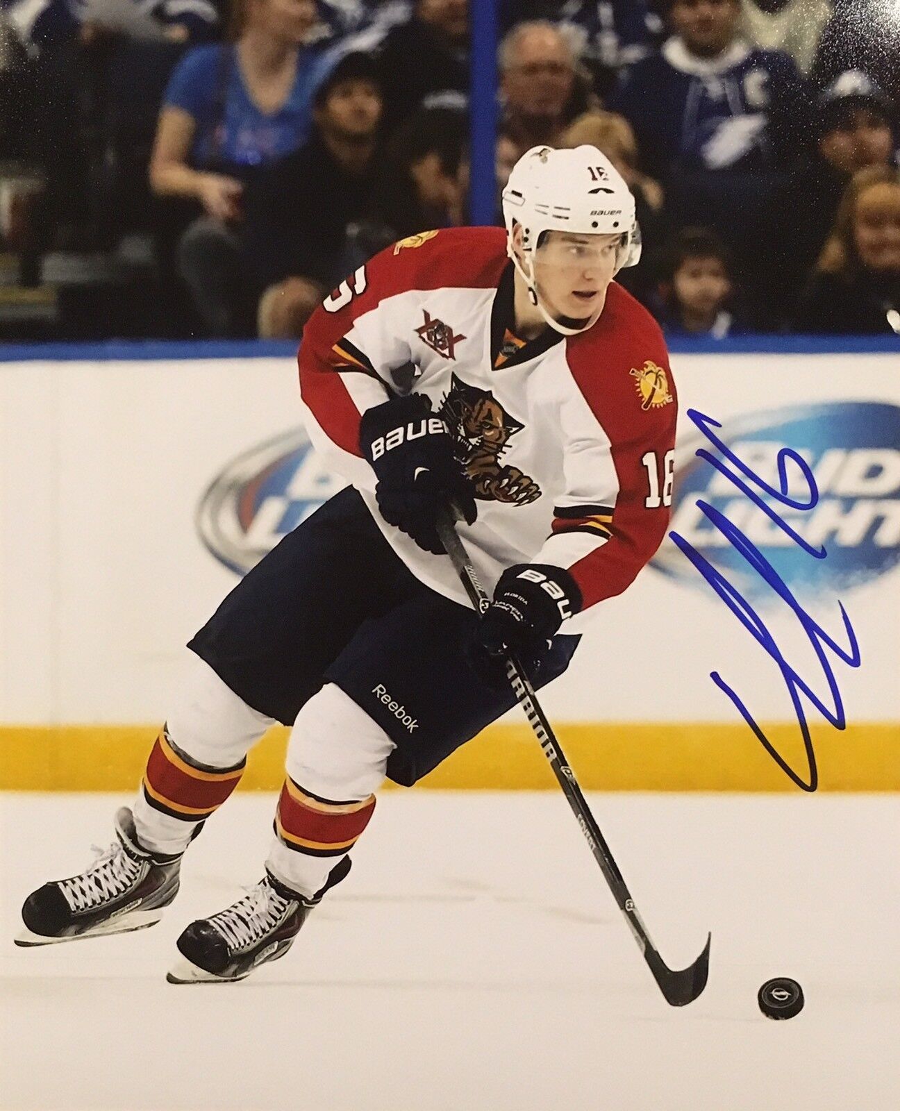 PROOF! ALEKSANDER BARKOV Signed Autographed 8x10 Photo Poster painting FLORIDA PANTHERS