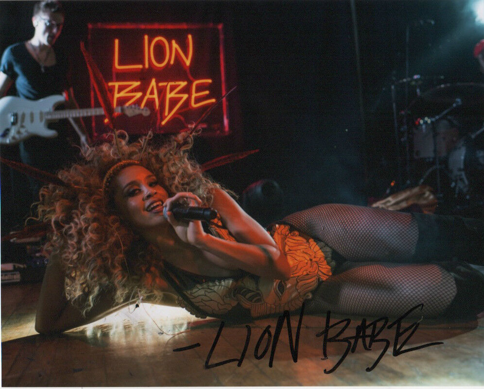 Lion Babe Jillian Hervey Autographed Signed 8x10 Photo Poster painting COA