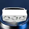 Solar Car Exhaust Fan with 3 Air Outlets Car Radiator Cooling Fan for All Cars