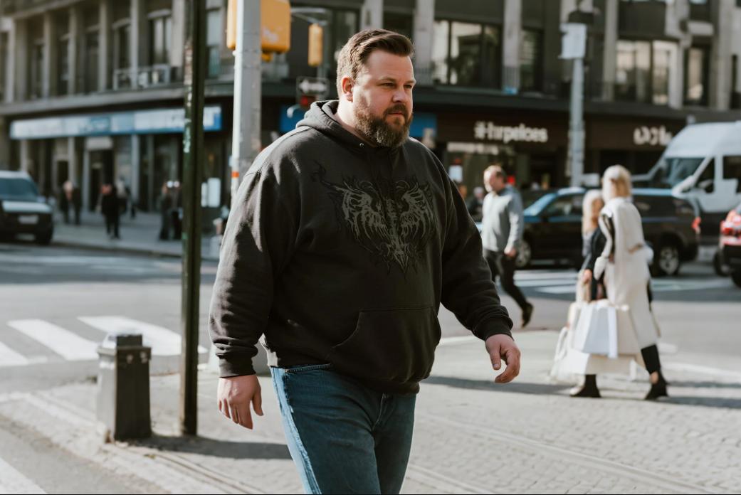 big and tall casual Gothic clothing