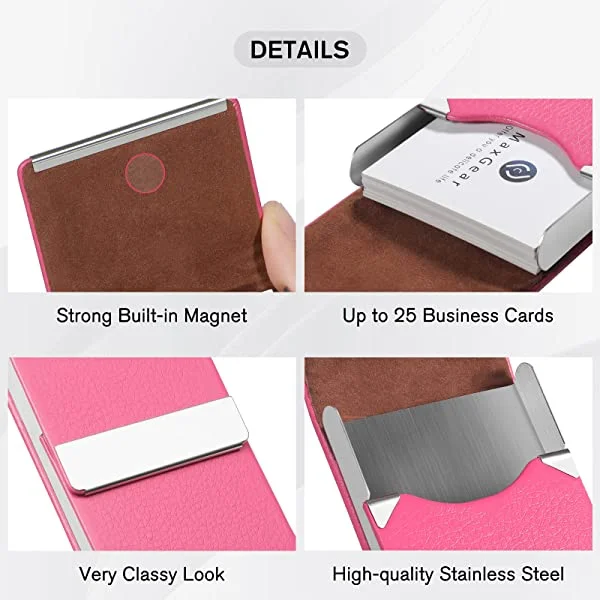 Credit Card Holder Slim Credit Card Protector Aluminum Business Card Case  Unisex