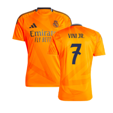 Real Madrid Vini Jr. 7 Away Trikot 2024-2025