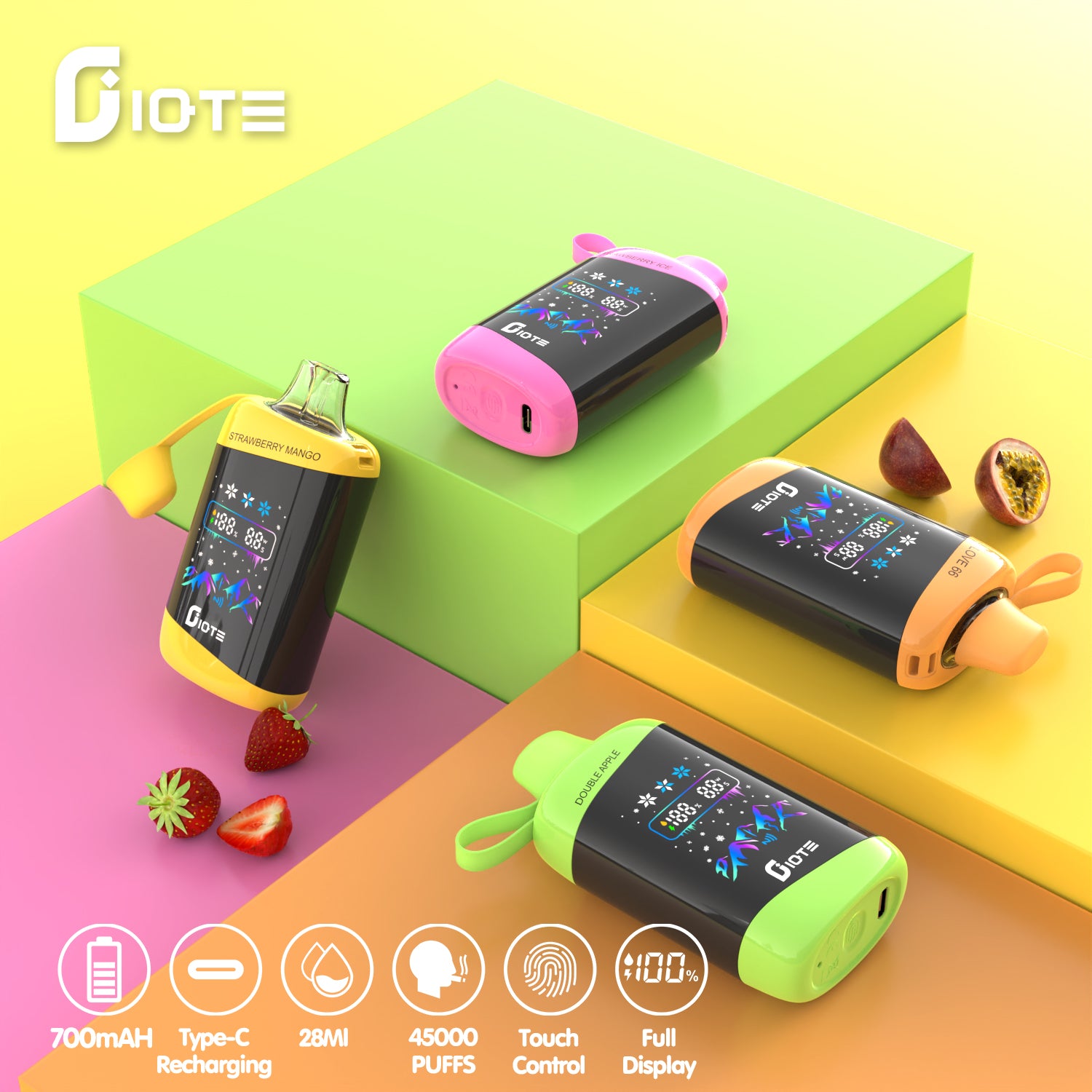 IQTE 45000 Puffs Disposable Vape Wholesale IQTE OPVape