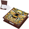 Wooden DIY Bee Diamond Painting Kit Note Box with 160 Papers for Office Desk
