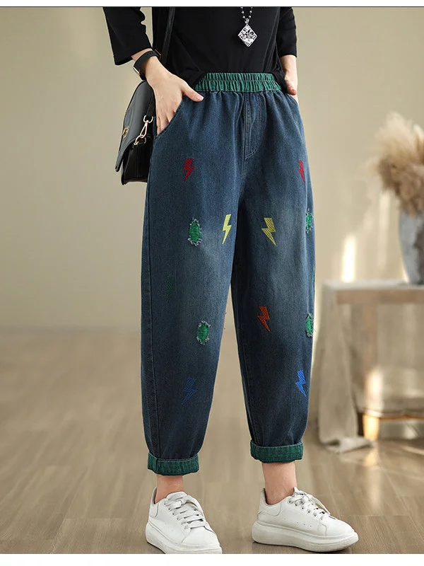 Women Half Sleeve V-neck Solid Color Dress