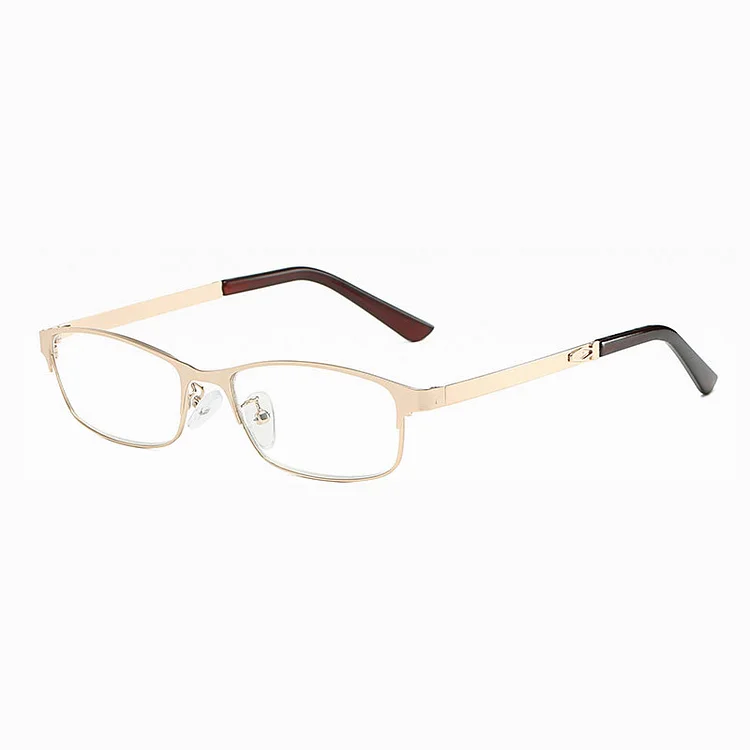 Reading Glasses Full Rim Metal Frame Eyewears For Man and Woman Professional Ultra Light Frame Anti-Blue Light