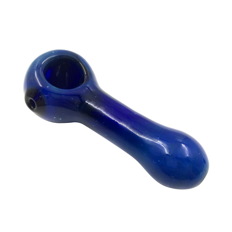 Starry Sky Blue & Galaxy White Spoon Pipe Hand Pipe