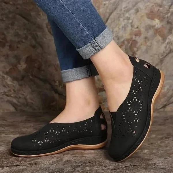 Hollow Elastic Shoes