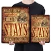 WATH - Metal Tin Signs(8*12Inch/12*16Inch)