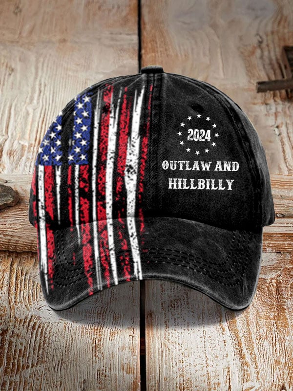 Outlaw And Hillbilly 2024 Print Hat