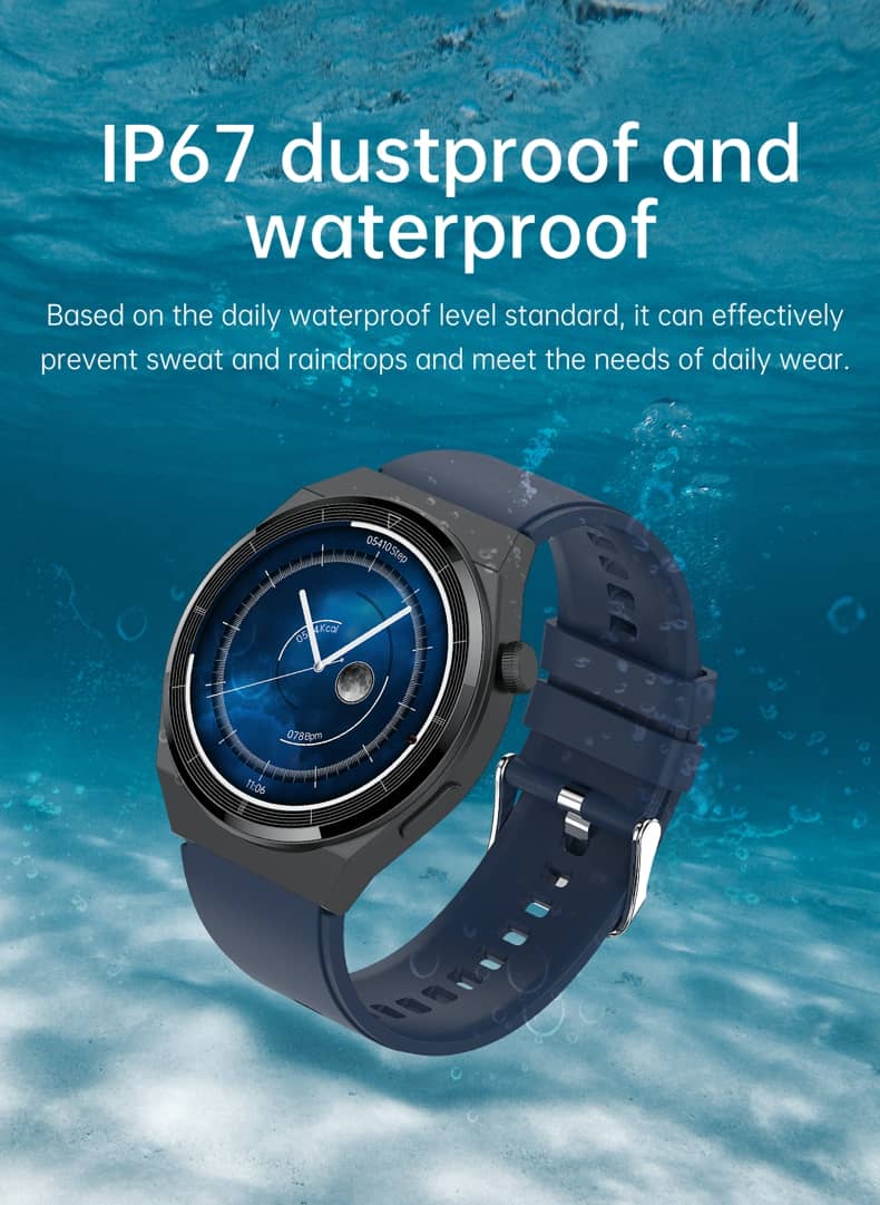 Findtime Blood Pressure Smart Watch Blood Oxygen Heart Rate Monitor Body Temperature with Bluetooth Calling