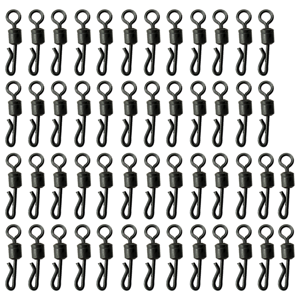 

Rolling Swivel Hanging Pesca Connector Terminal Barrel Tackle Accessories, 50pcs, 501 Original