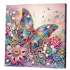 DIY Special Shaped Drill Diamond Painting Kit Framed - Butterfly