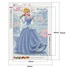 >SALE<5D DIY Full Drill Diamond Painting Cinderella Princess Cross Stitch (QF177)