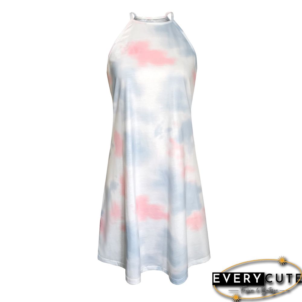 Women's Casual Loose Sleeveless Dress White Dresses