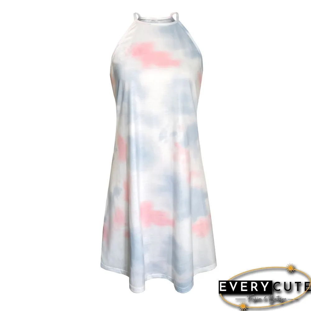 Women's Casual Loose Sleeveless Dress White Dresses