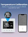 Tuya Smart Thermostat APP Remote Control Water Gas Boiler Temperature Controller