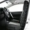 Car Front Seat Cover with Back Organizer Auto Seat Protector Auto Accessories