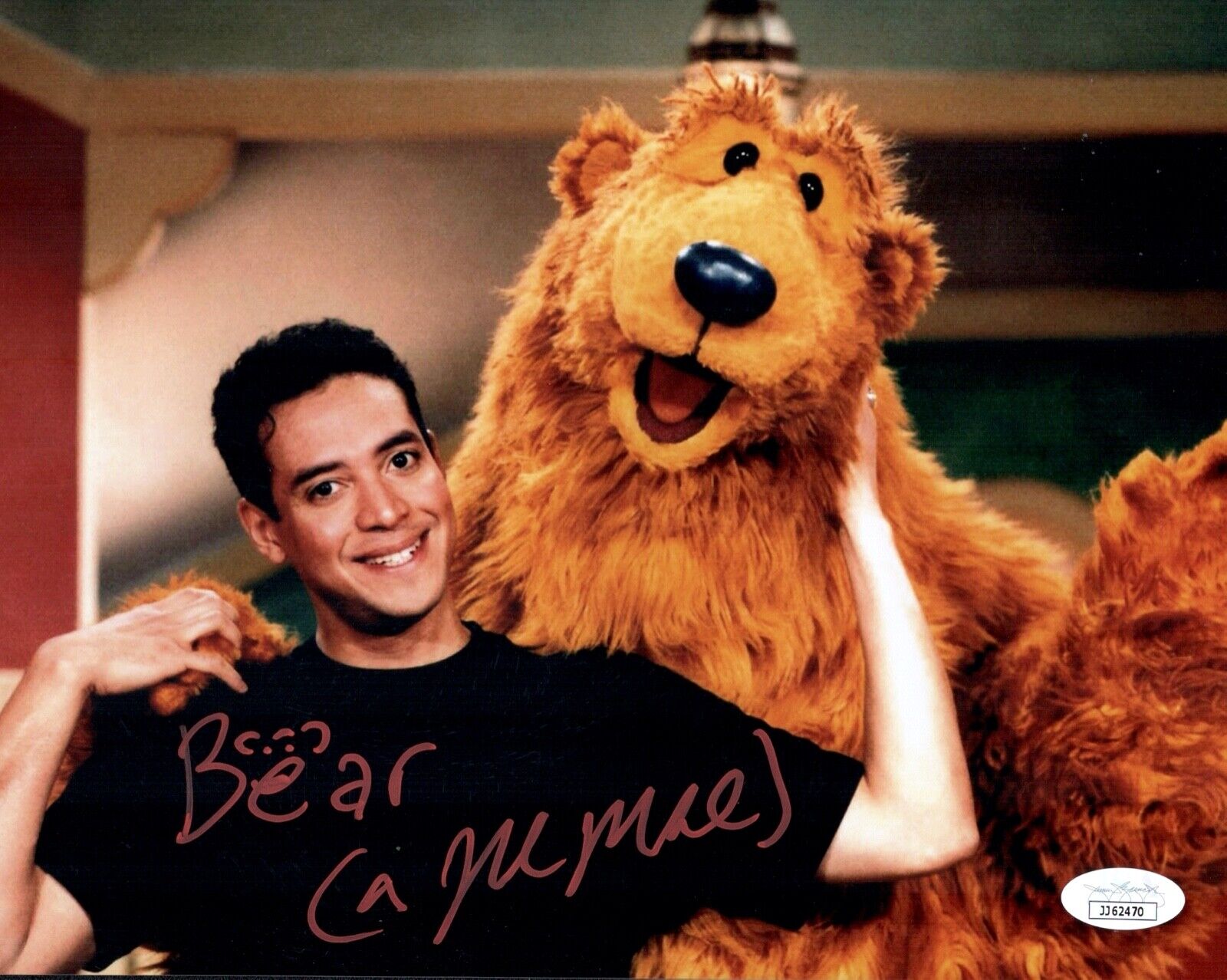 NOEL MACNEAL Signed BEAR IN THE BIG BLUE HOUSE 8x10 Photo Poster painting Autograph JSA COA Cert