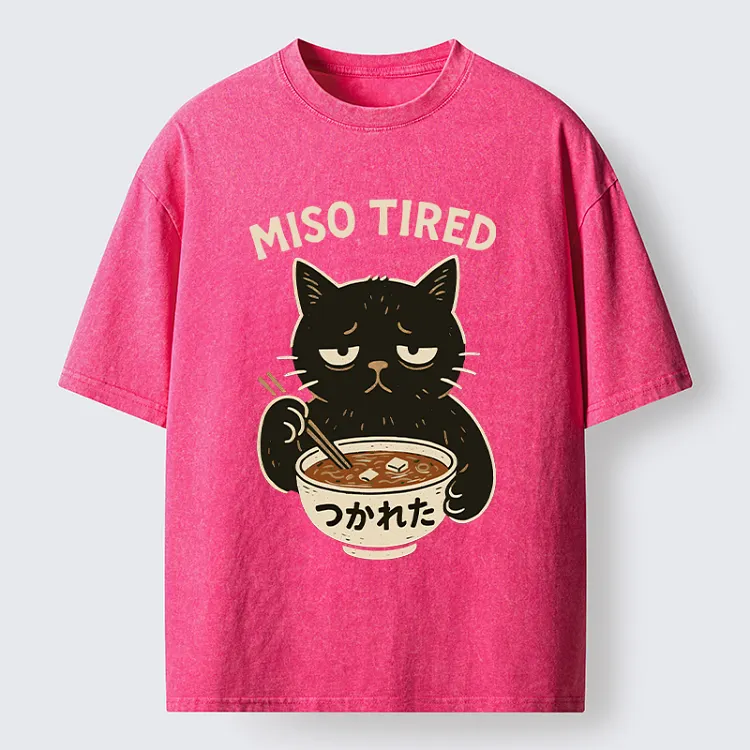 Tokyo-Mood I'm So Tired Washed T-Shirt