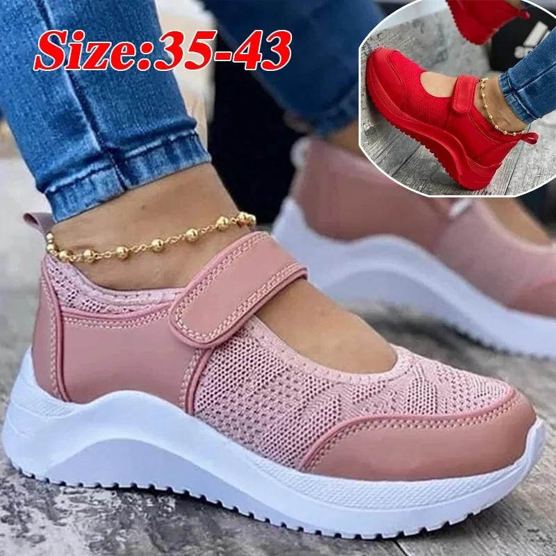 Summer Women Casual Shoes Sneakers Women Shoes Breathable Mesh Platform Women Vulcanize Shoes Non Slip Chaussure Femme