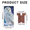 2er-Pack Acryl Eule Handyständer & Spiegel - 5D DIY Handwerk Modeaccessoires