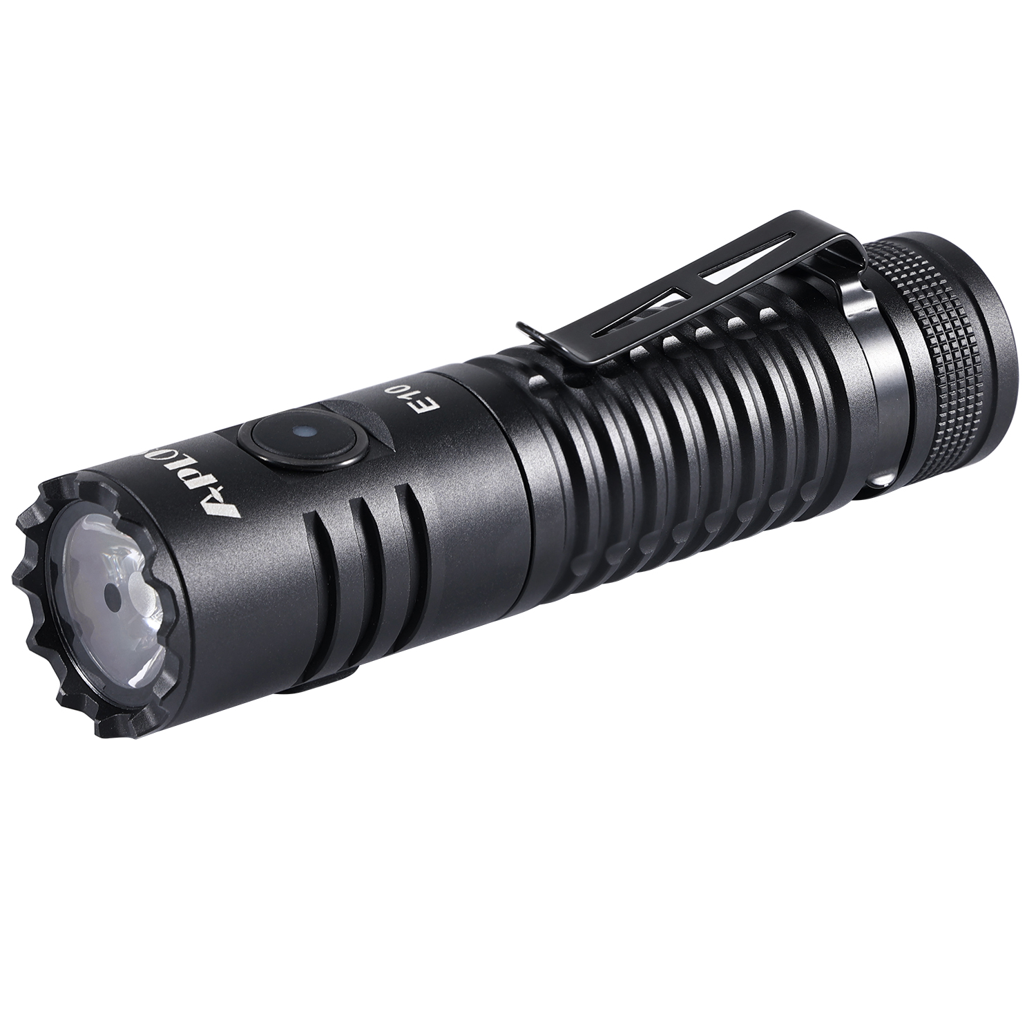 APLOS E10 Rechargeable LED Flashlight, 1300 High Lumens Pocket
