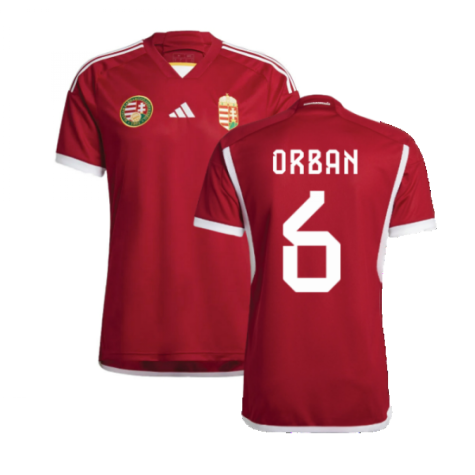 Hungary Willi Orbán 6 Home Shirt Kit 2023-2024