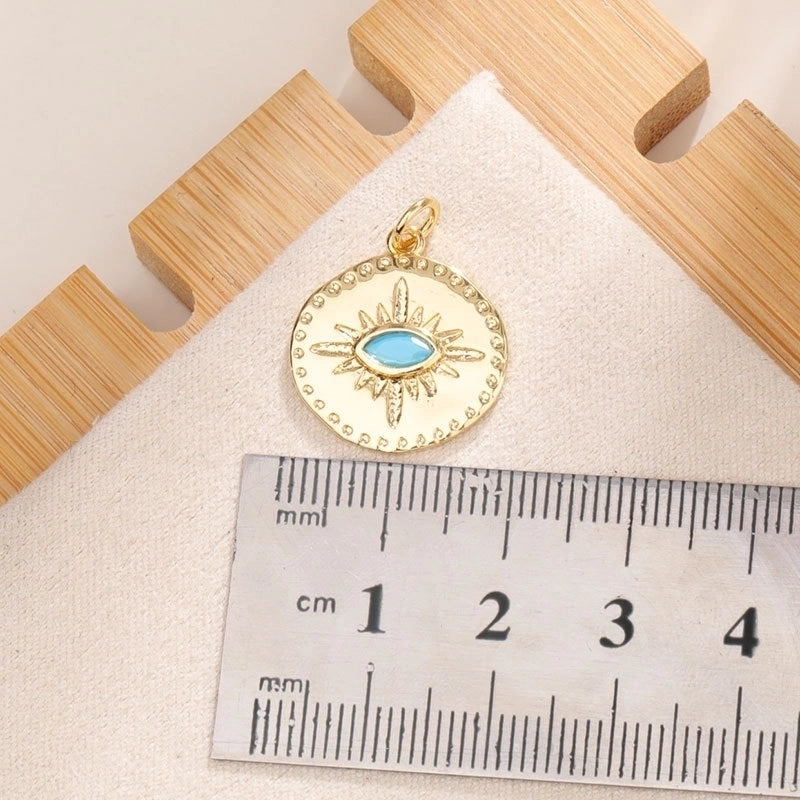 1 Piece Copper Devil’s Eye Jewelry Accessories Pendant