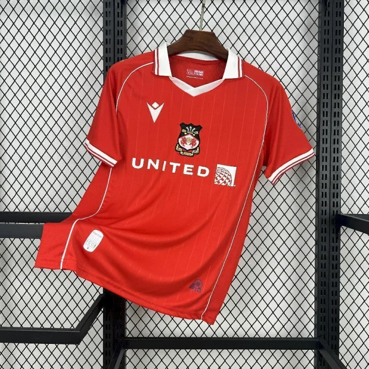 【S~4XL】Wrexham 25/26 Home Jersey