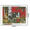 Diamond Painting-5D Full Round Drill Cow