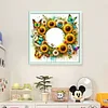 【Limited Stock Sale】Wreath-18CT Stamped Cross Stitch 30*30cm/11.81*11.81in tapestrymarket