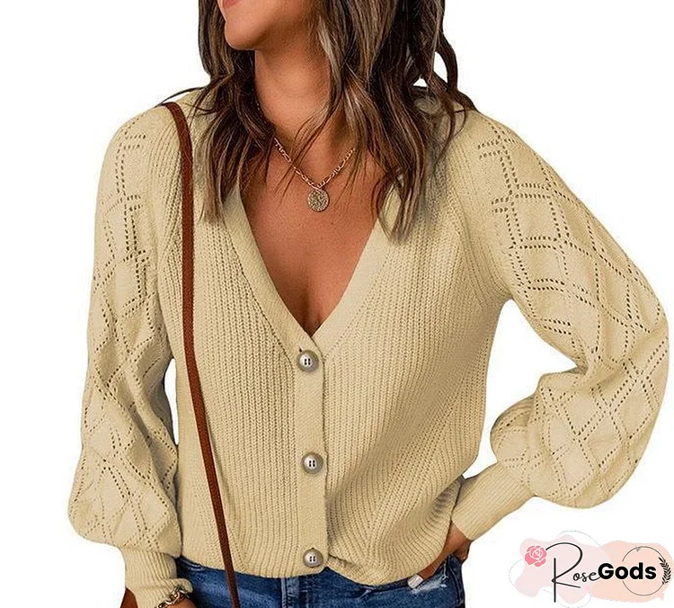 Knitted Casual Cardigan