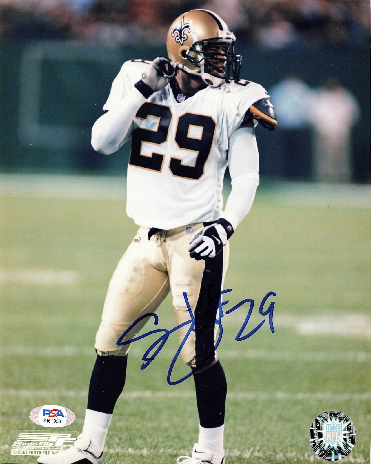 SAMMY KNIGHT signed 8x10 Photo Poster painting PSA/DNA New Orleans Saints Autographed