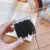 50PCS Basic Plain Colors Elastic Hair Bands