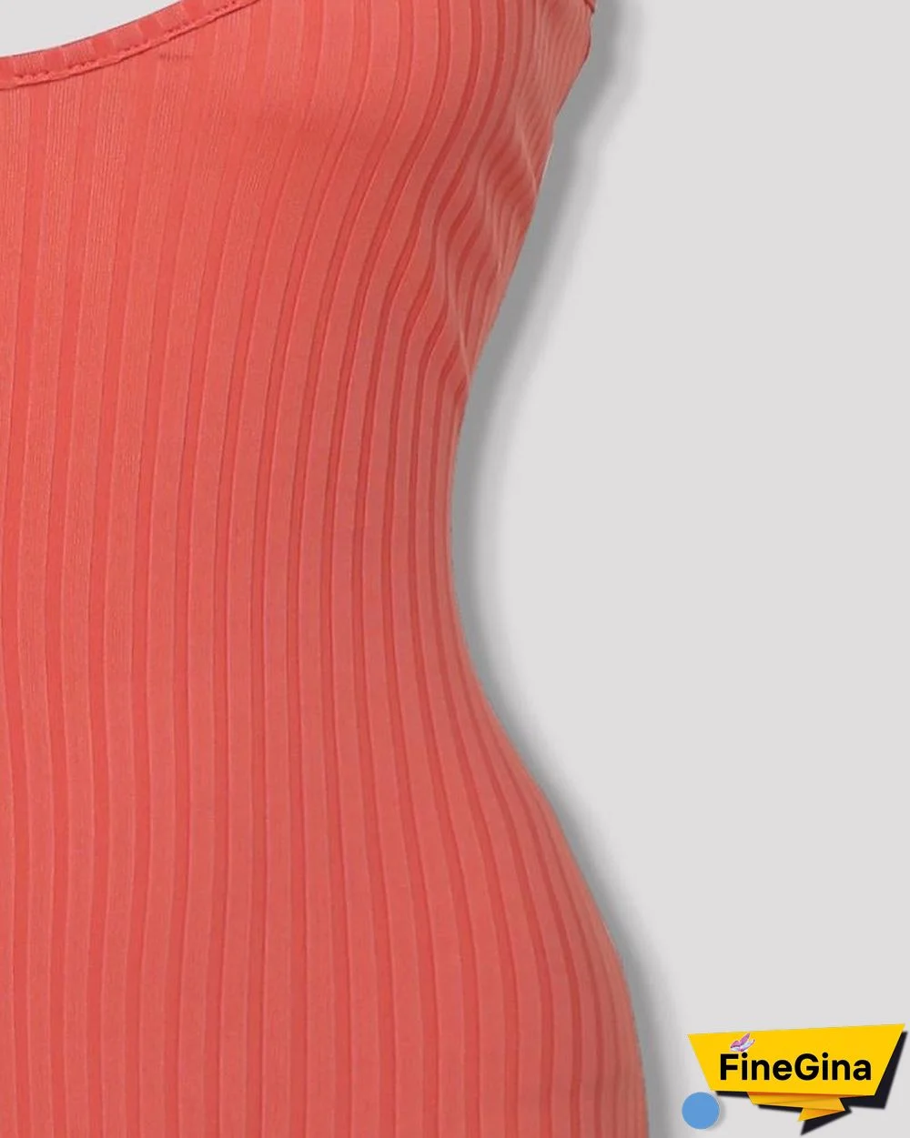 Spaghetti Strap V-Neck Bodycon Dress