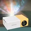 HD 1080P Mini LED Projector 1080P Home Media Player 400 Lumen 320x240 w/ Remote