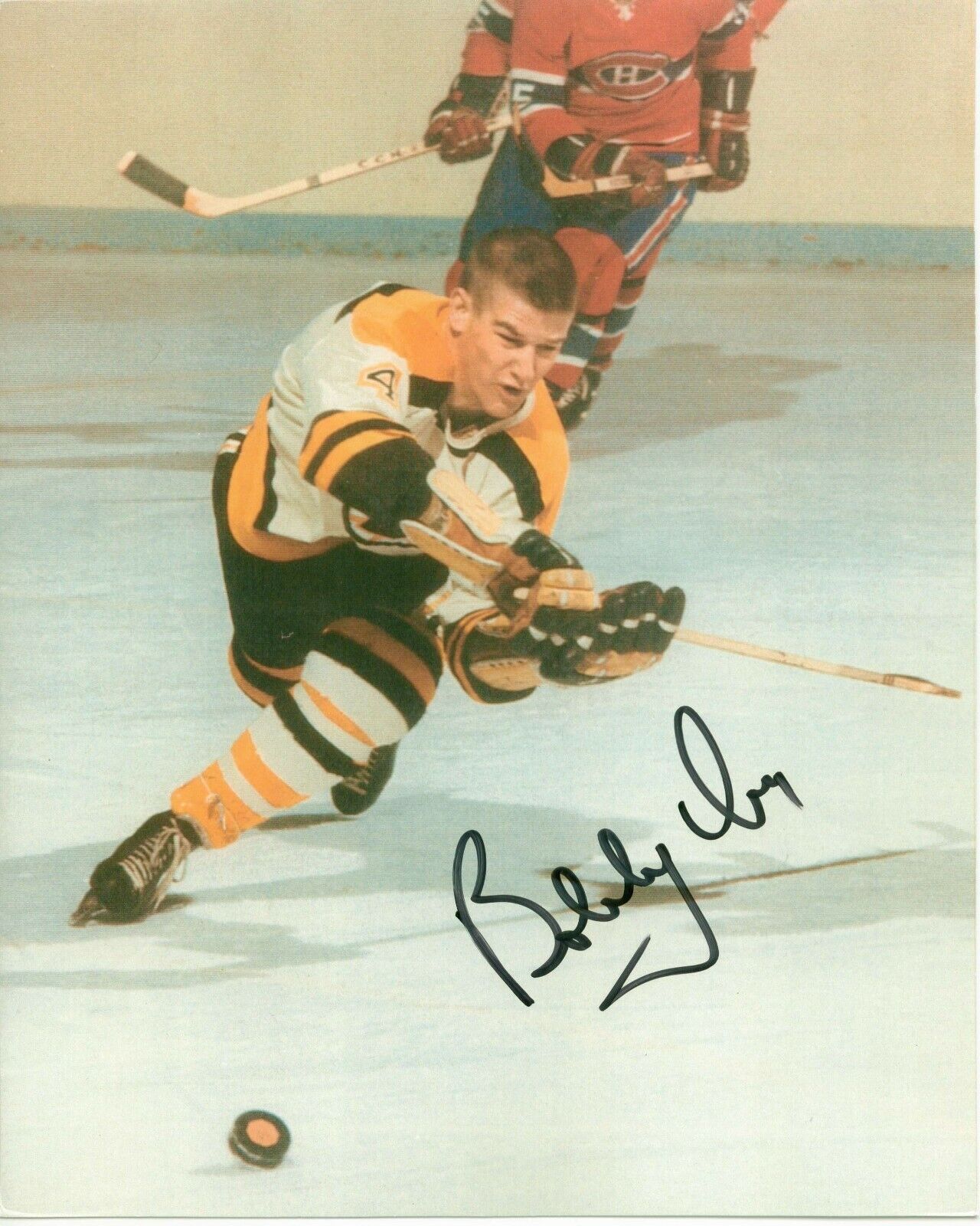 BOBBY ORR - BRUINS Autographed Signed 8x10 Reprint Photo Poster painting !!