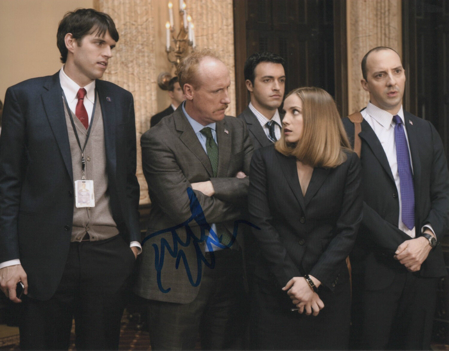 GFA VEEP TV Series * MATT WALSH * Signed 8x10 Photo Poster painting AD5 PROOF COA