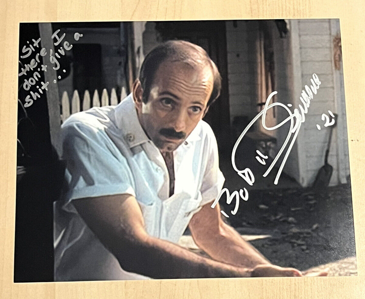 BOB DESIMONE HAND SIGNED 8x10 Photo Poster painting ACTOR AUTOGRAPHED FRIDAY THE 13th COA