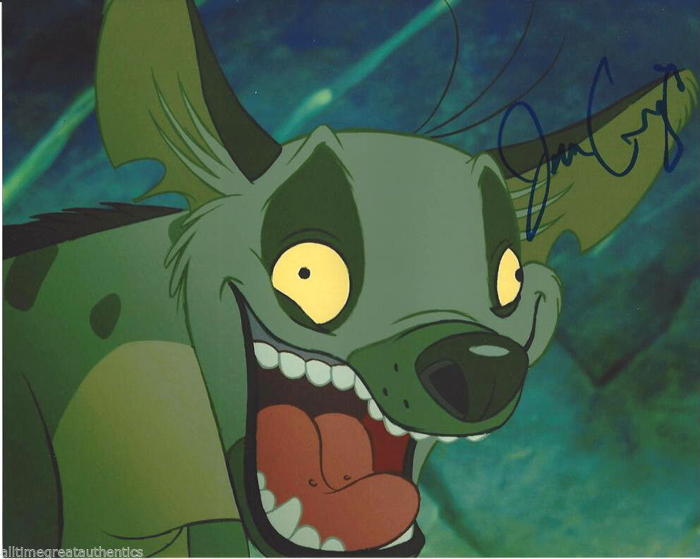 JIM CUMMINGS SIGNED 'THE LION KING' 8X10 Photo Poster painting 1 W/COA SHREK CATDOG VOICE ACTOR