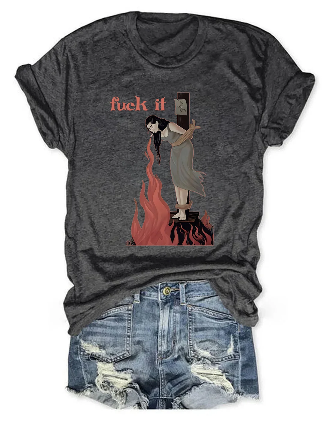 Funny Fuck It T-shirt