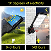 Solar Powered LED Street Lights with 120 LEDs Each Smart Remote