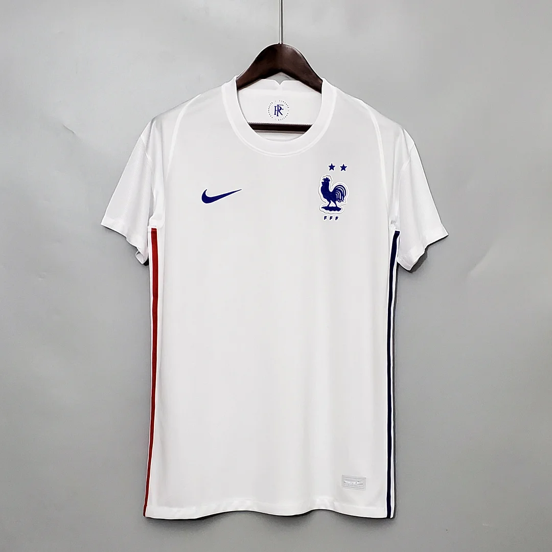 2020 France away Blue Thai version football shirt