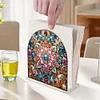 Acrylic Mandala Diamond Painting Paper Towel Napkin Holder for Home Art Crafts