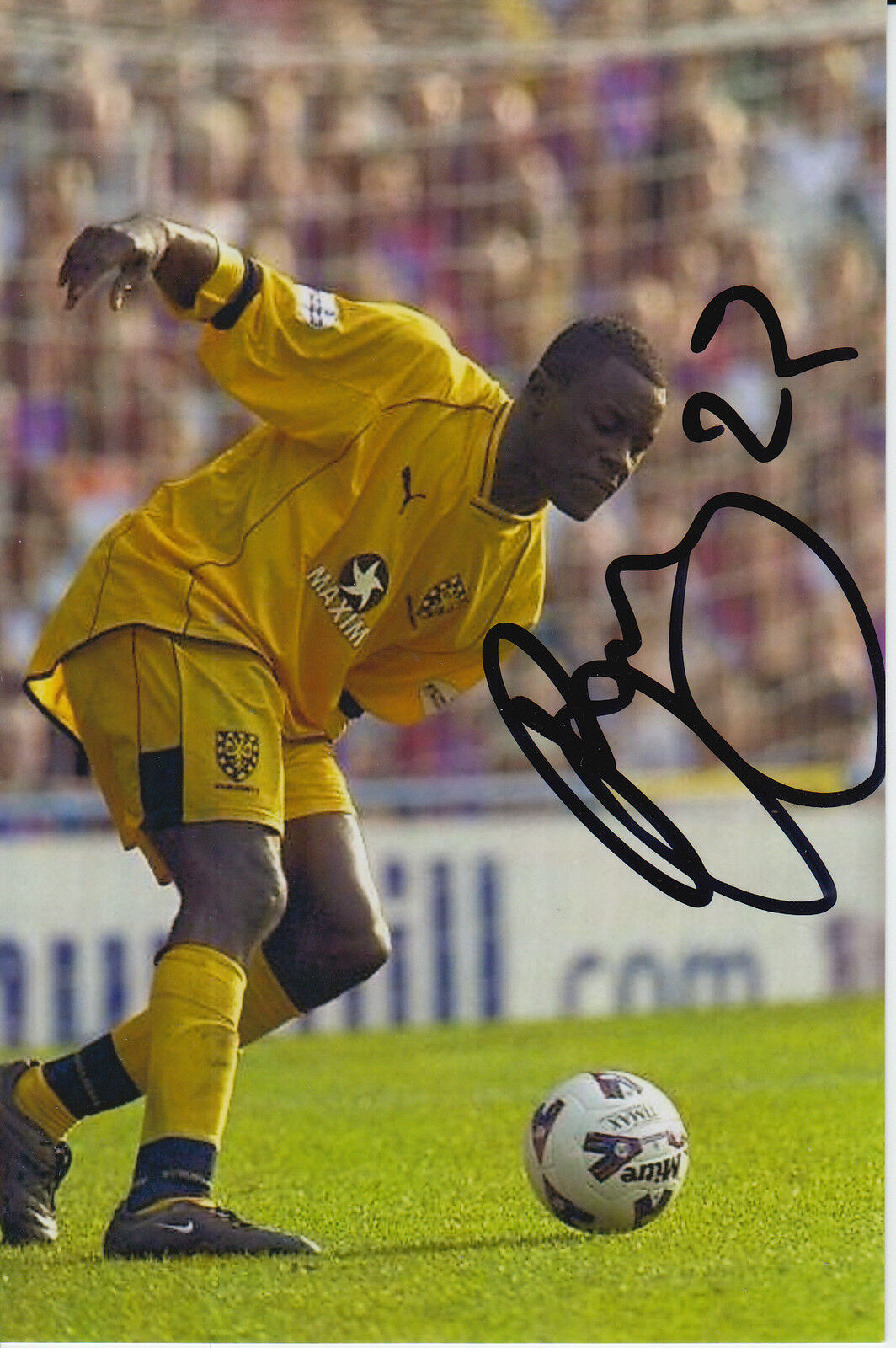 WIMBLEDON HAND SIGNED PATRICK AGYEMANG 6X4 Photo Poster painting 1.