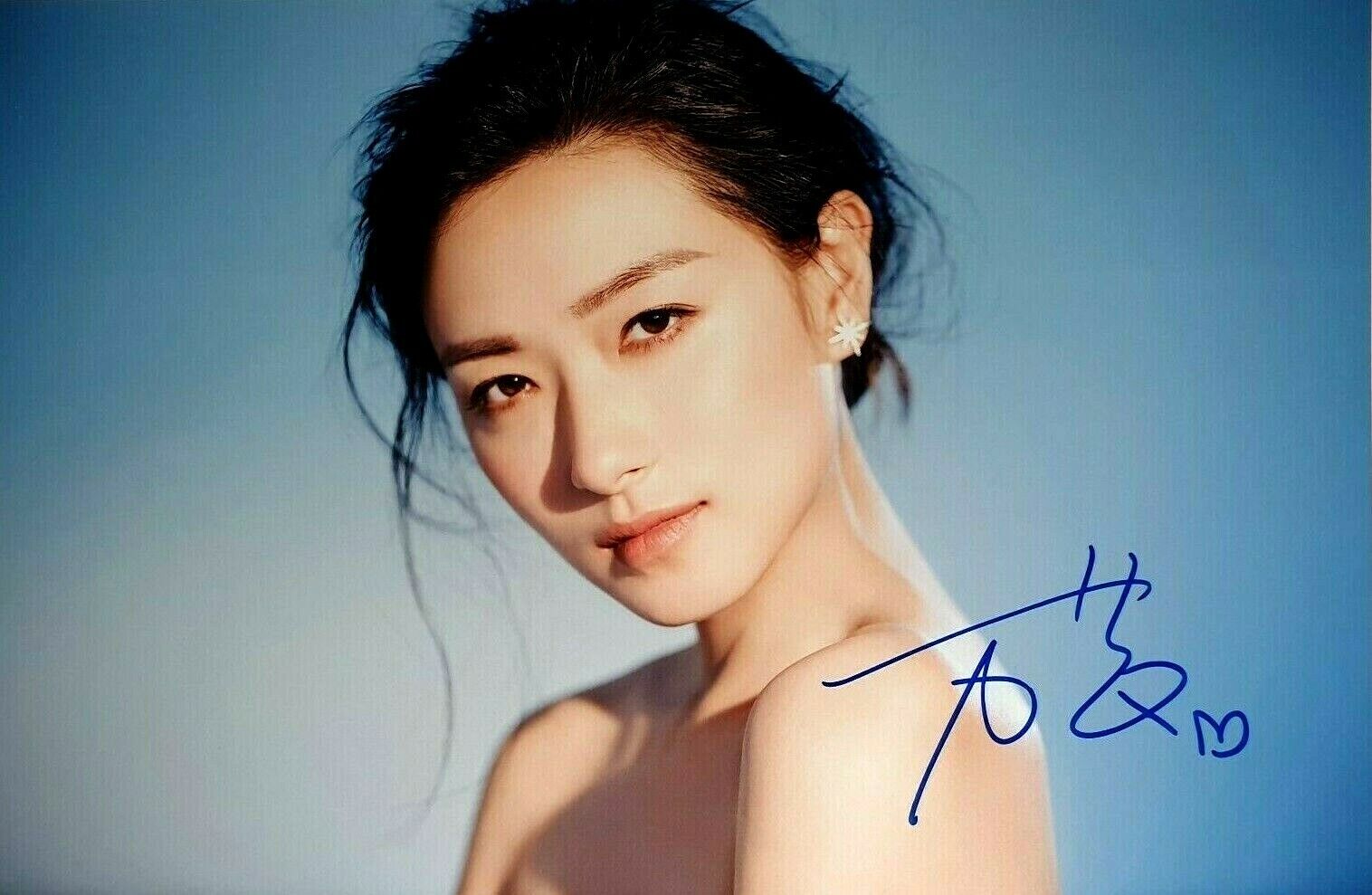 REGINA WAN Qian In-Person Signed Autographed Photo Poster painting COA Paradise in Service 萬茜