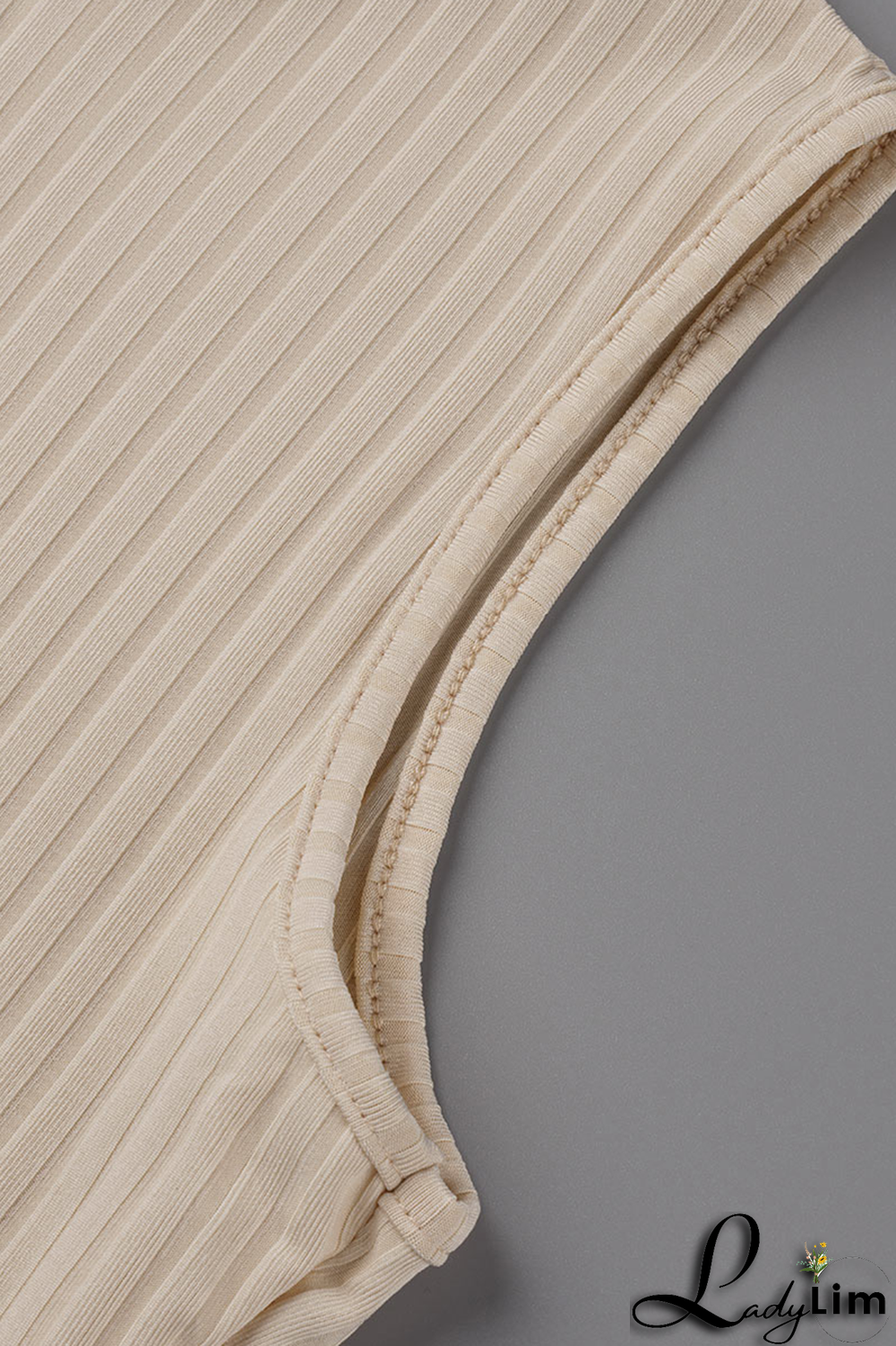 Apricot Fashion Print Patchwork Zipper Collar Pencil Skirt Dresses