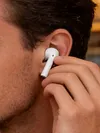 BT5.3 Wireless In-Ear Headset with Charging Case Hands-Free Headphones Long Battery Life Lightweight for Android iPhone Smart Phones PC